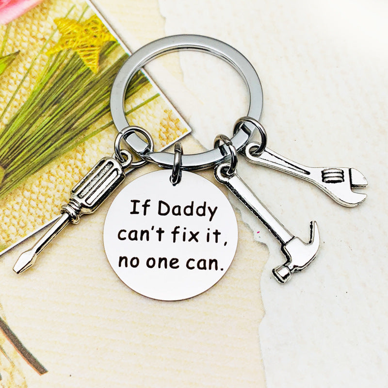 Praktischer Schlüsselbund- Vatertag Geschenk für Vater
