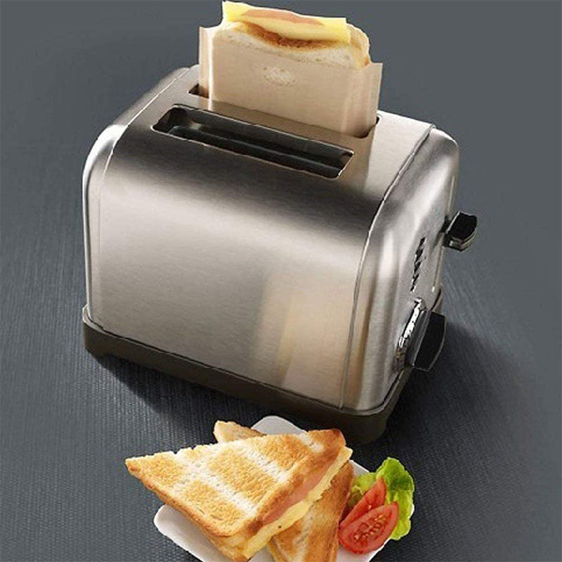 Wiederverwendbarer hochtemperaturbeständiger Teflon-Toastbeutel