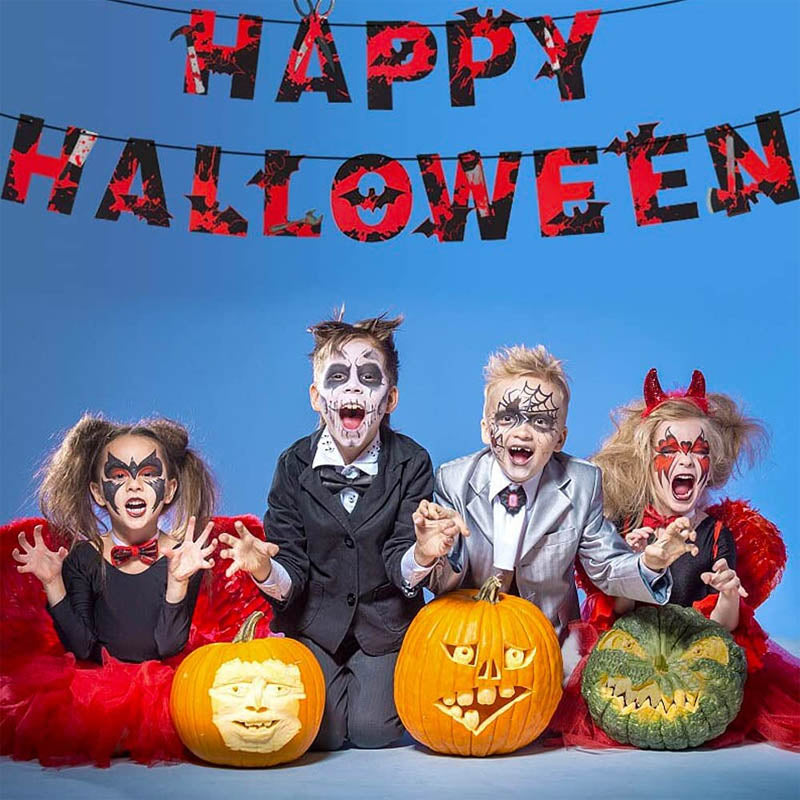 Halloween Banner Party Dekoration