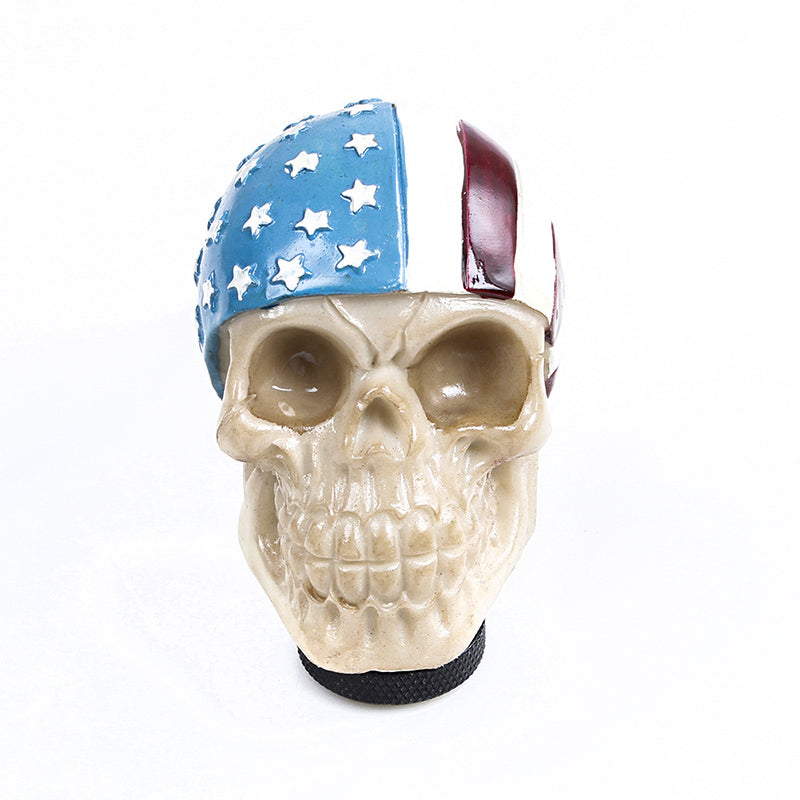 Auto Schalthebel Totenkopf Dekoration