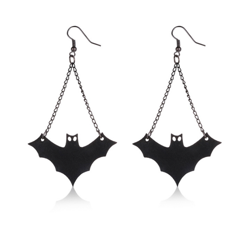 Fledermaus Halskette und Ohrringe