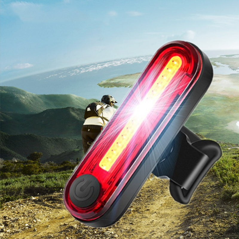 USB wiederaufladbare Fahrradbeleuchtung