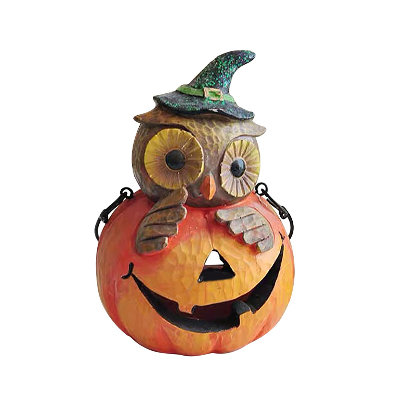 Halloween Kürbis Eule Ornament