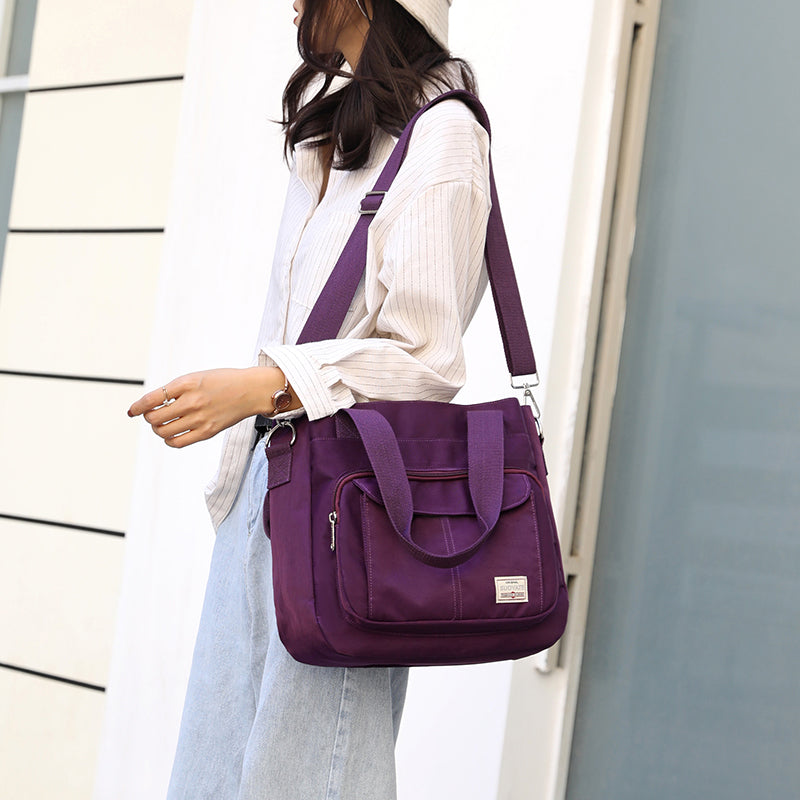 Schlichte lässige Handtasche aus Nylon