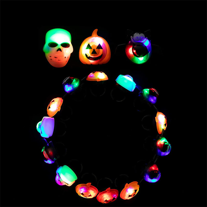 Halloween Glitzerringen