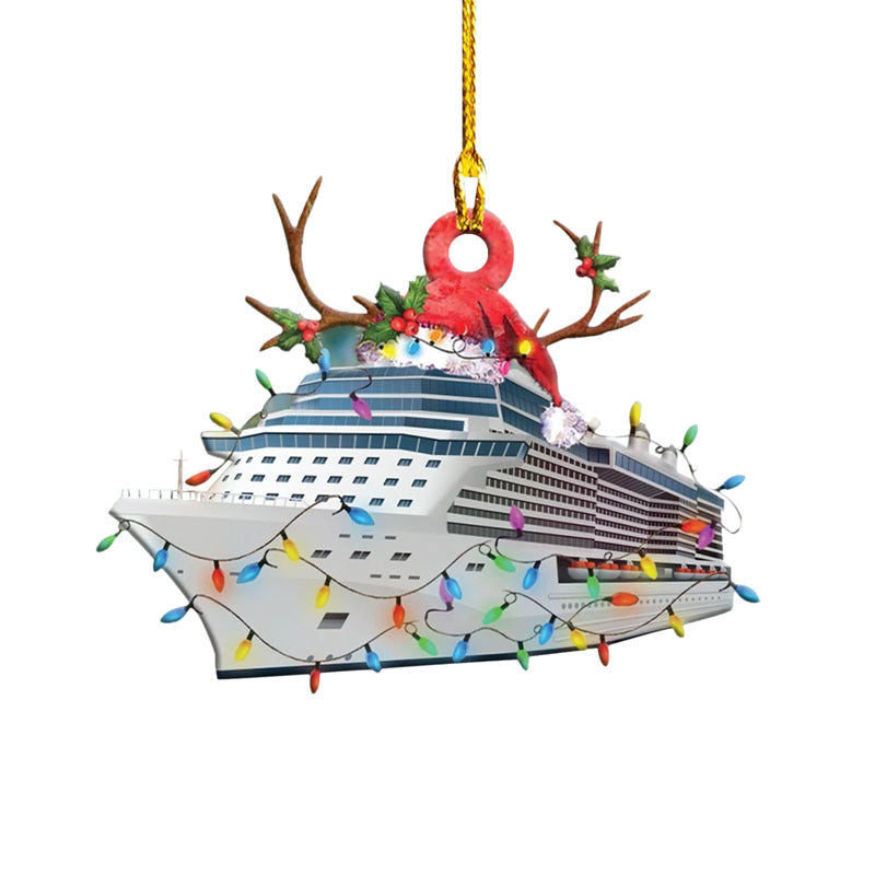 Dekorative Anhänger für Weihnachten