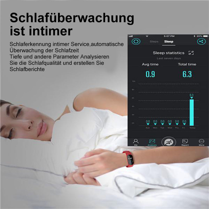 2-in-1 Intelligente Armbanduhr Mit Bluetooth-Kopfhörer