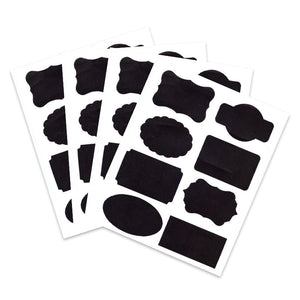 Wiederverwendbares Kreideetikettenset