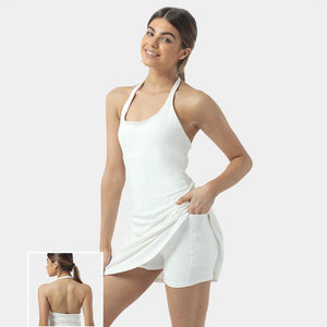 Ärmelloses Sport Tenniskleid Für Damen