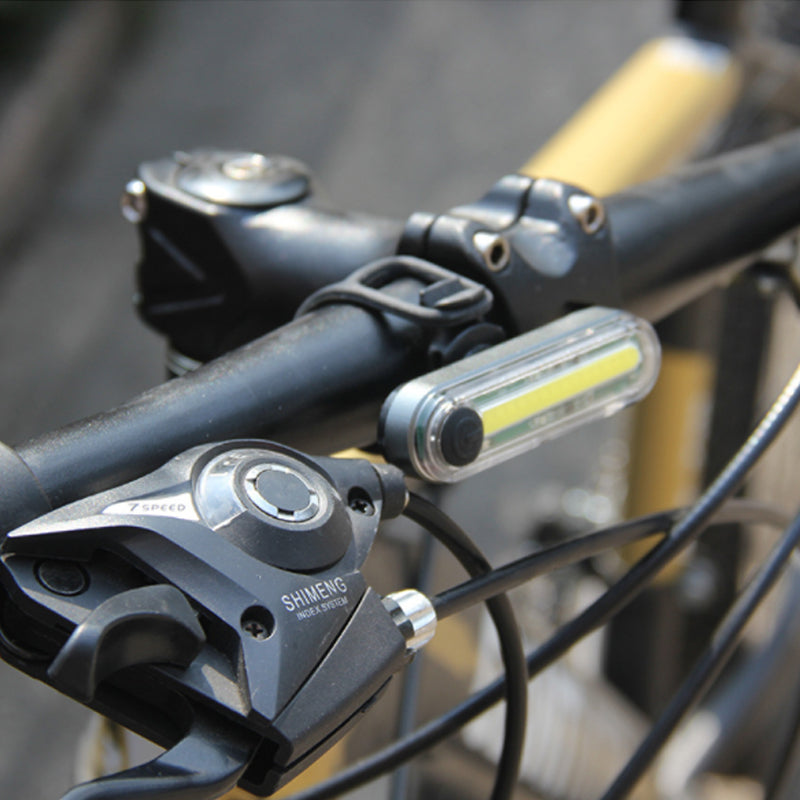 USB wiederaufladbare Fahrradbeleuchtung
