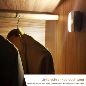 Intelligentes Nachtlicht mit Induktion des menschlichen Körpers