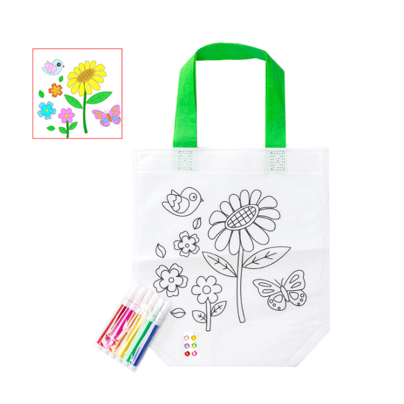 DIY Malerei umweltfreundliche Tasche