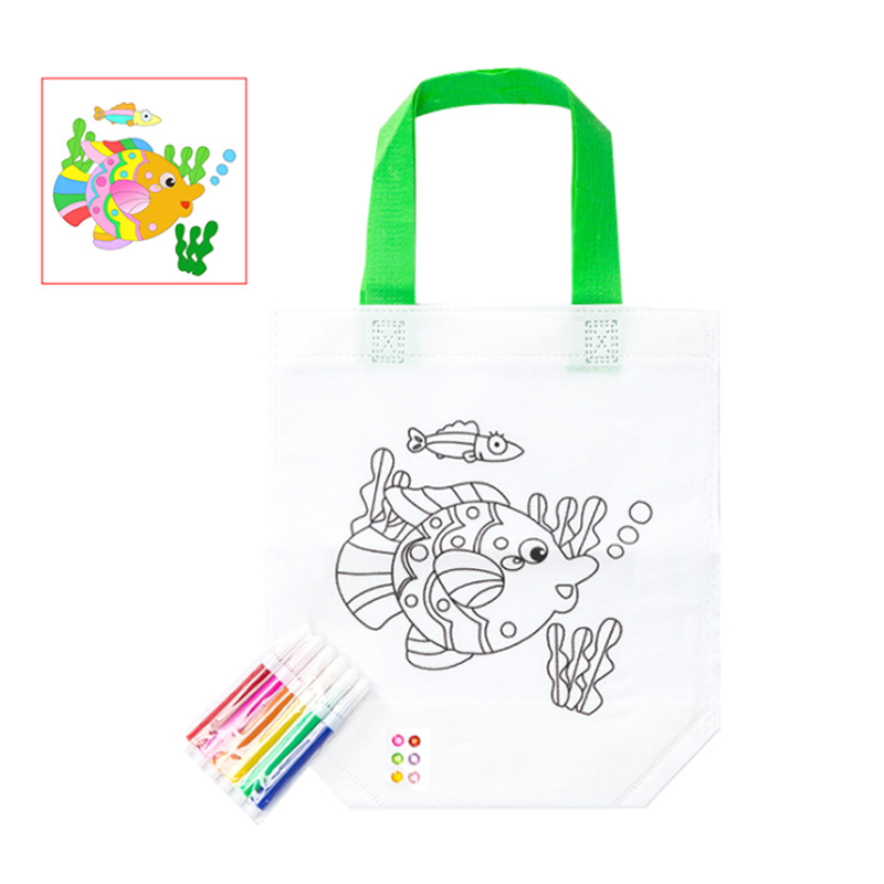 DIY Malerei umweltfreundliche Tasche