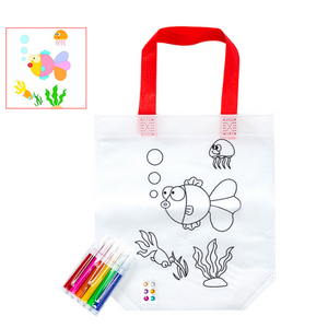 DIY Malerei umweltfreundliche Tasche