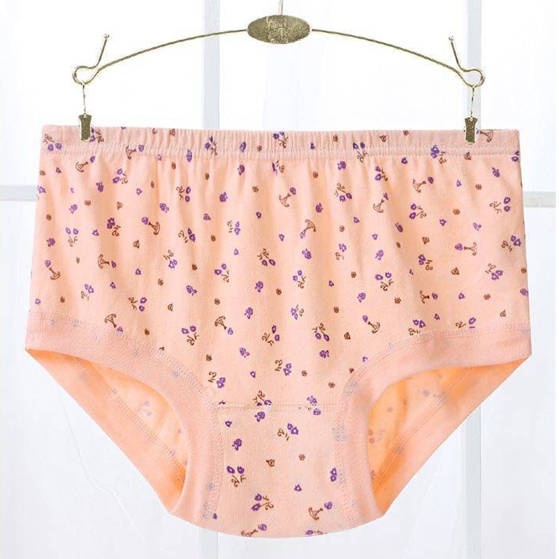Damenunterwäsche aus reiner Baumwolle mit hoher Taille