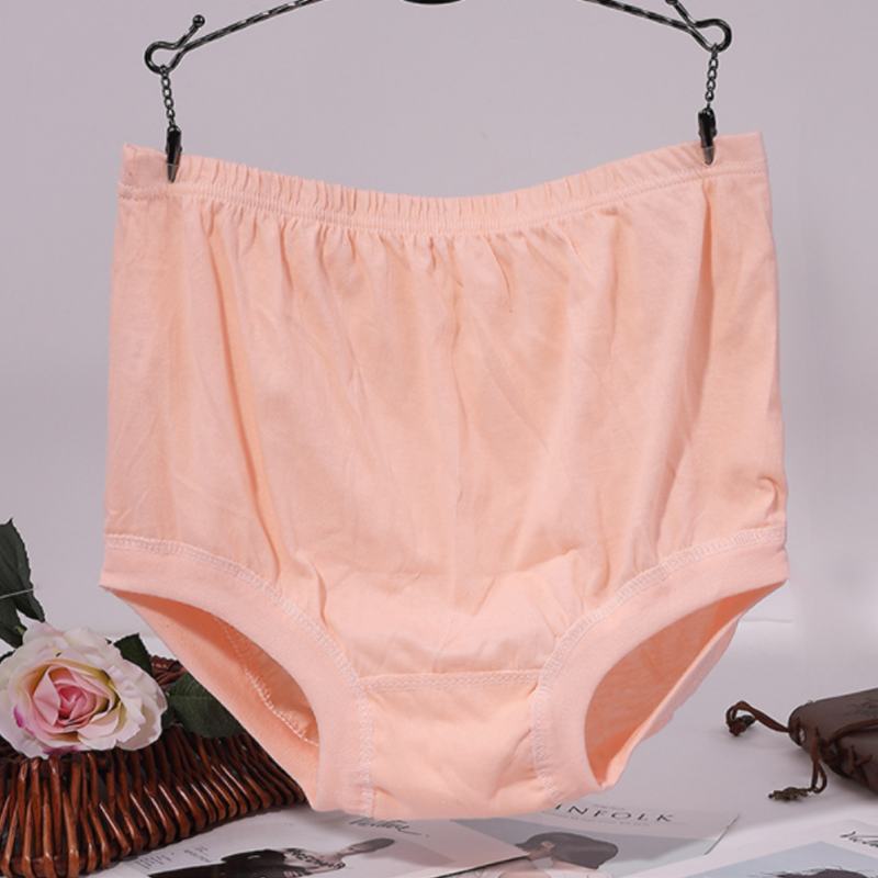 Damenunterwäsche aus reiner Baumwolle mit hoher Taille