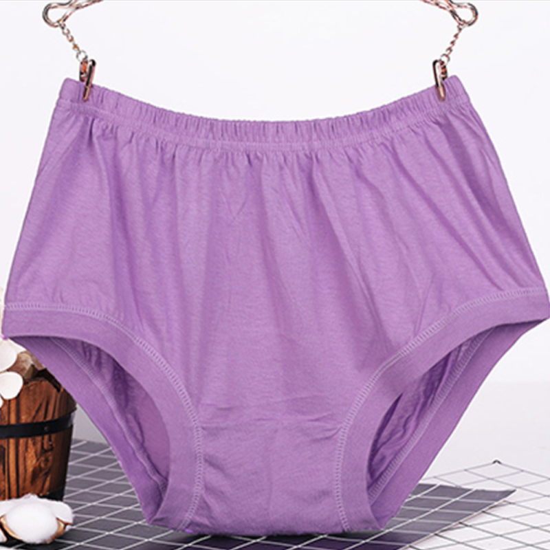Damenunterwäsche aus reiner Baumwolle mit hoher Taille