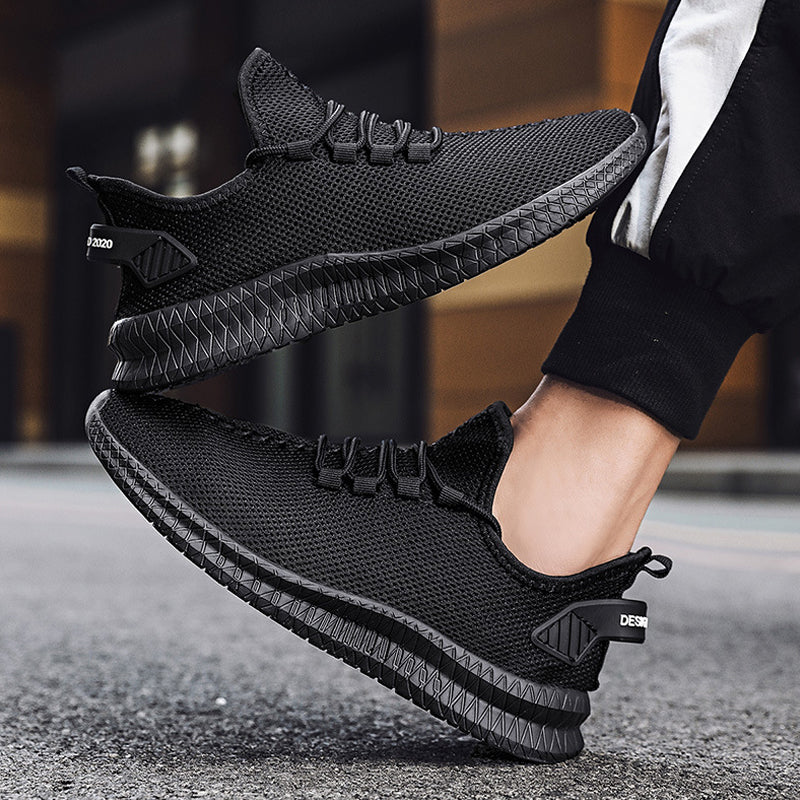 Lässige Laufschuhe aus Gittergewebe
