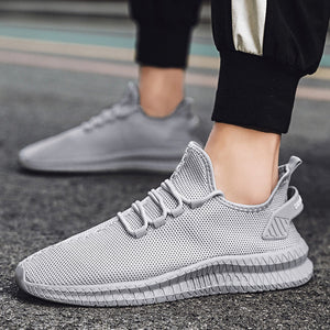 Lässige Laufschuhe aus Gittergewebe