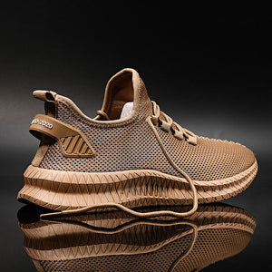 Lässige Laufschuhe aus Gittergewebe