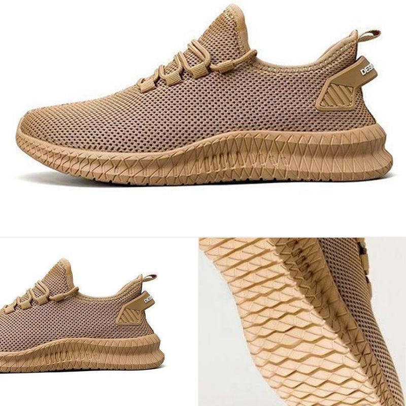Lässige Laufschuhe aus Gittergewebe