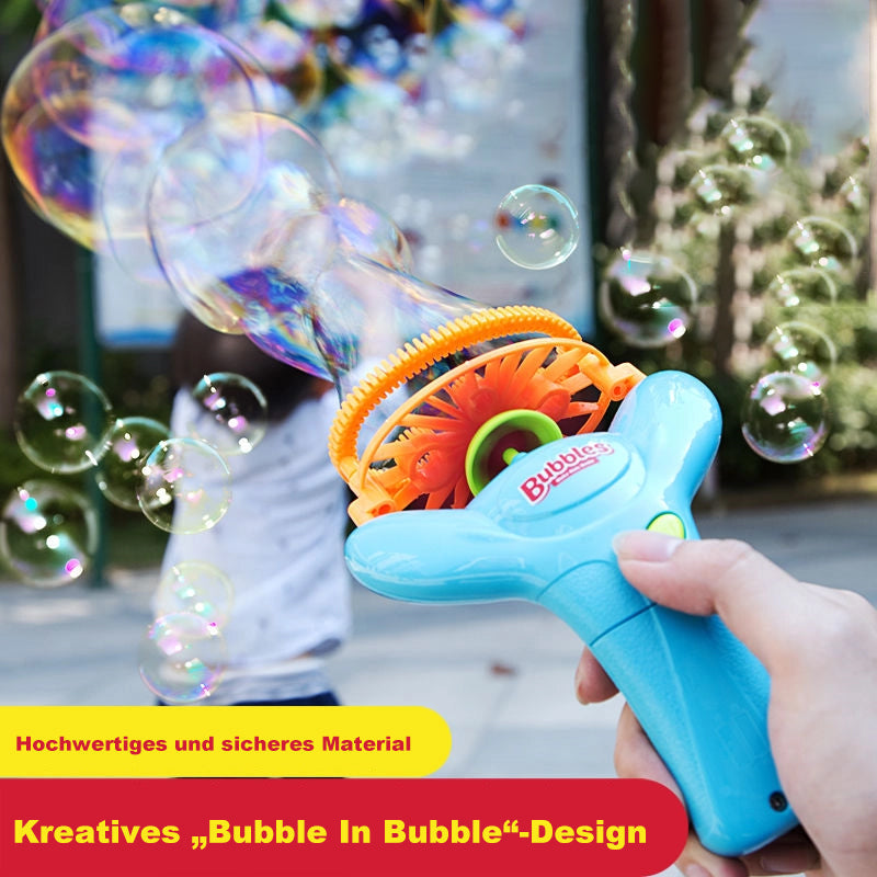 Weihnachtsgeschenke für Kinder -- Seifenblasenmaschine
