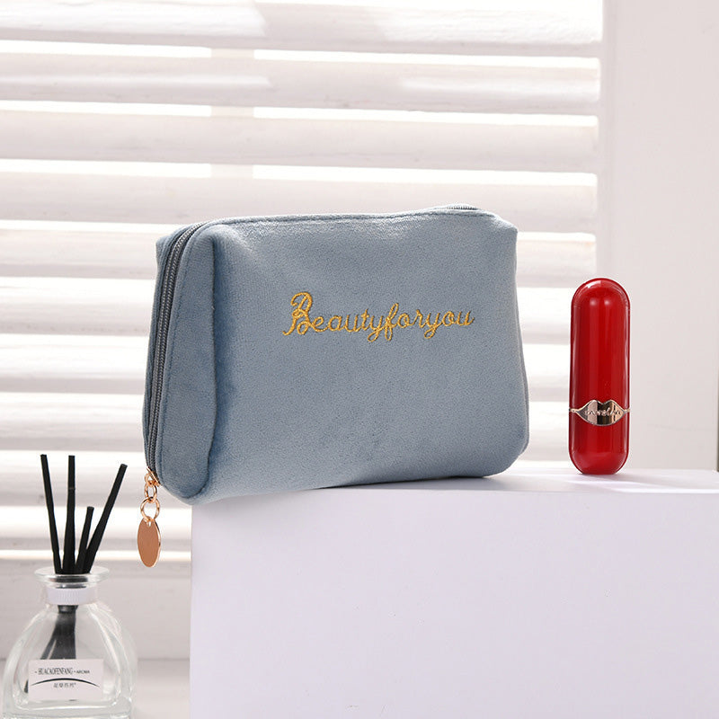 Kosmetiktasche Aus Flanell