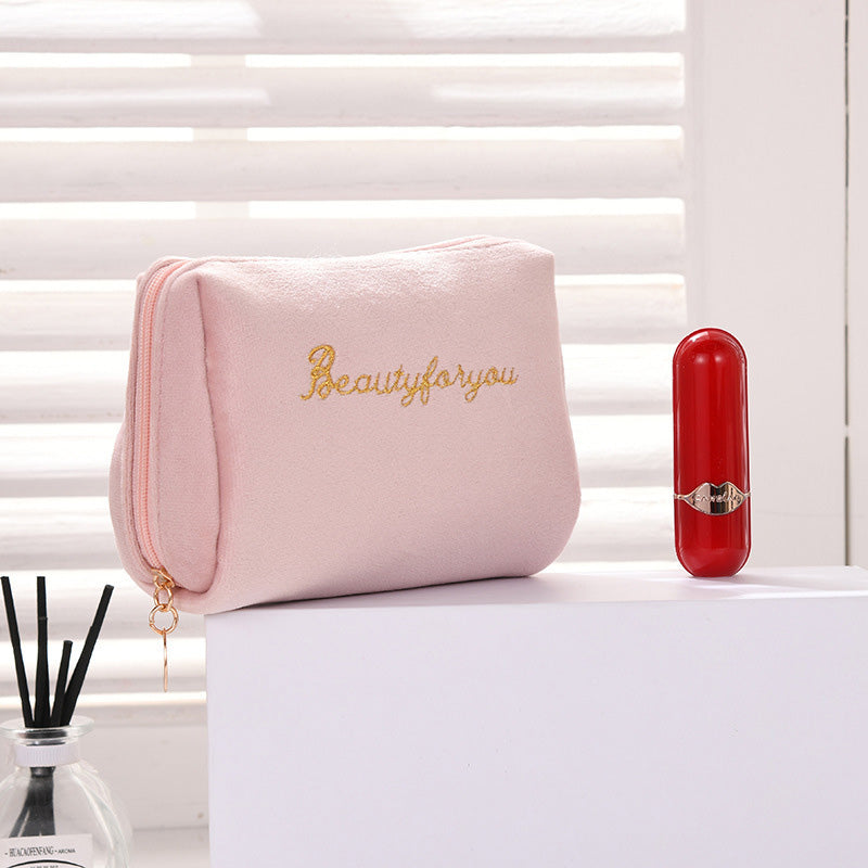 Kosmetiktasche Aus Flanell