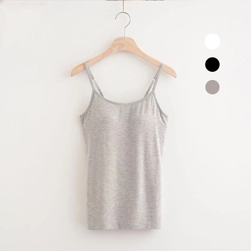 Locker sitzendes Tank-Top mit integriertem BH