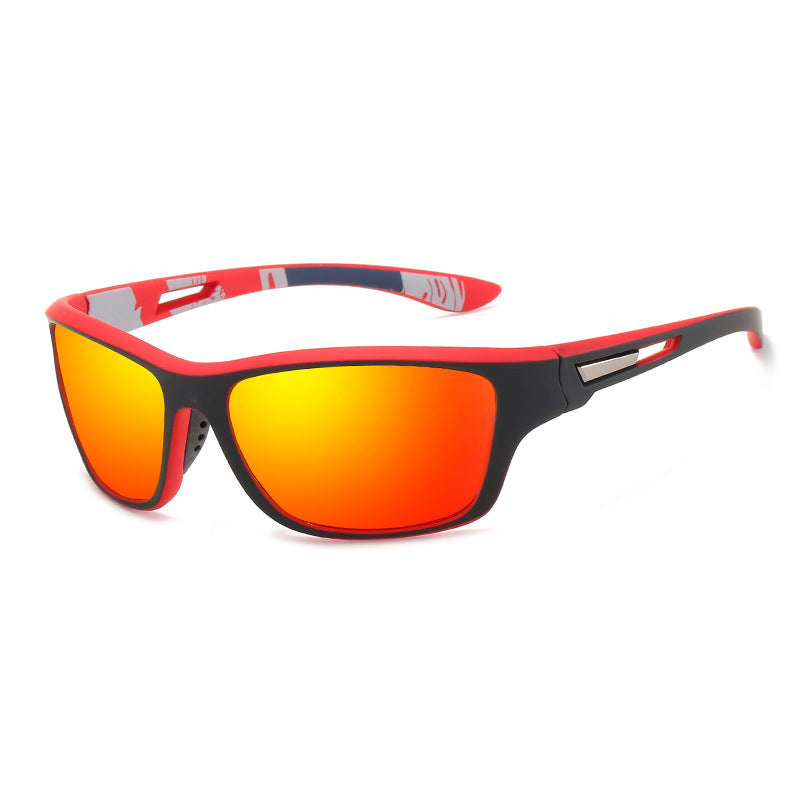 Blendfreie Outdoor-Sportsonnenbrille mit polarisierten Gläsern