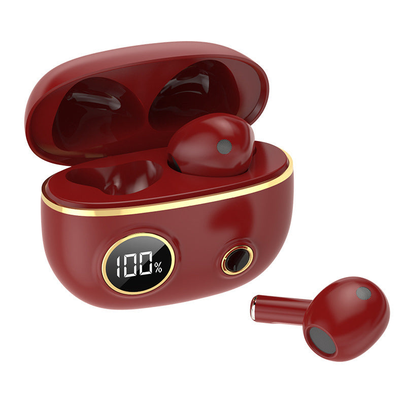 Intelligentes Kabelloses Bluetooth-Kopfhörer mit Digitalanzeige